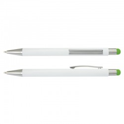 BBQ Sets - Lancer Stylus Pen - White Barrel