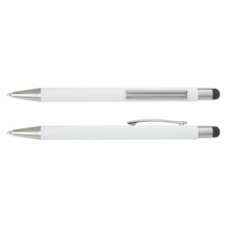 BBQ Sets - Lancer Stylus Pen - White Barrel