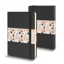 Flasks - Moleskine Classic Hard Cover Notebook - Medium