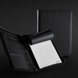 Non Leather Compendiums - Swiss Peak Heritage A4 Portfolio with Zipper