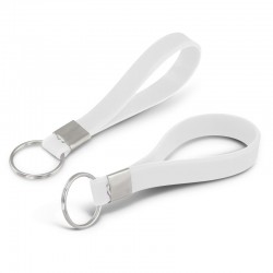 Printed Keyrings - Silicone Key Ring - Debossed