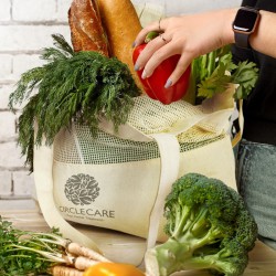 Toiletry Bags - Laurel Cotton Tote Bag