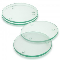 Coasters - Venice Glass Coaster Set of 4 Round - Full Colour