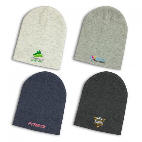Caps - Heather Slouch Beanie