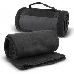 Picnic Blankets - Glasgow Fleece Blanket with Strap