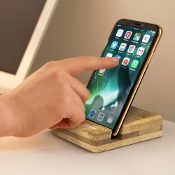 Phone Accessories - Bamboo Phone Stand
