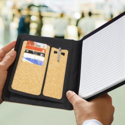 Non Leather Compendiums - Sakura Cork Portfolio - A5