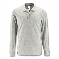 Men's Promotional Polo Shirts - SOLS Perfect Mens Long Sleeve Polo