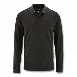 Men's Promotional Polo Shirts - SOLS Perfect Mens Long Sleeve Polo