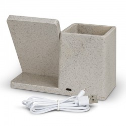 Phone Accessories - Oaken Wireless Charger Desk Caddy