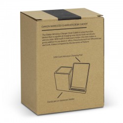 Phone Accessories - Oaken Wireless Charger Desk Caddy