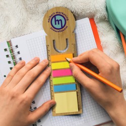 Rulers - Bamboo Ruler Bookmark - Round