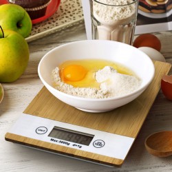Homeware Products - Bamboo Kitchen Scale
