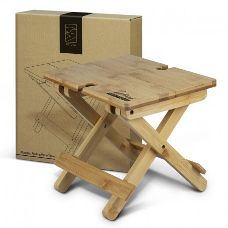 Homeware Products - Bamboo Folding Wine Table