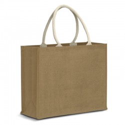 Calico & Jute Bags - Modena Starch Jute Tote Bag