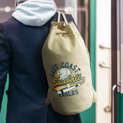 Backpacks - Riverside Canvas Barrel Bag