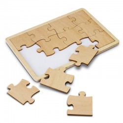 Executive Games - Wooden 12 Piece Puzzle