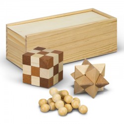Executive Games - Wooden Brain Teaser Set