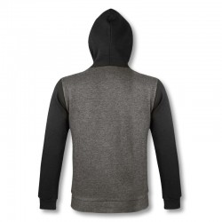Hoodies - SOLS Silver Unisex Zipped Sweatshirt