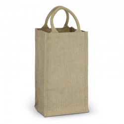Wine Holders & Carriers - Jute Four Bottle Wine Carrier