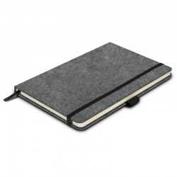 Flasks - RPET Felt Hard Cover Notebook - A5