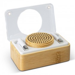 Speakers - Bamboo Wireless Speaker & Earbud Set