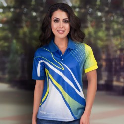 Sport Balls - Custom Womens Premium Sports Polo