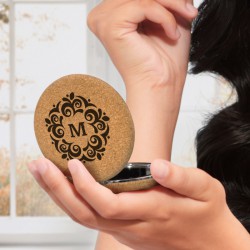 Personal Products - Cork Compact Mirror