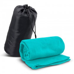 Picnic Blankets - Glasgow Fleece Blanket in Carry Bag