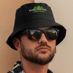 Wide Brim Hats - Oilskin Bucket Hat