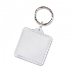 Printed Keyrings - Lens Key Ring - Square
