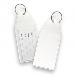 Printed Keyrings - Vinyl Key Tag
