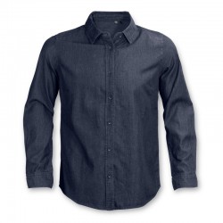 Men's Corporate Shirts - TRENDSWEAR Chester Mens Denim Shirt