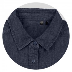 Ladies Corporate Shirts - TRENDSWEAR Chester Womens Denim Shirt