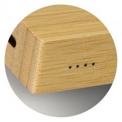 Custom Printed Lanyards - Bamboo Solar Power Bank AUS