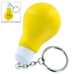 Stress Key Rings - Stress Lighting Blub Key Ring