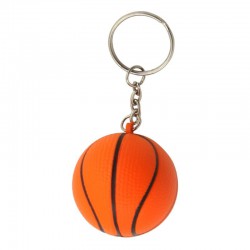 Stress Key Rings - Stress Basketball Key Ring