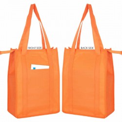 Non Woven Bags - Non Woven Cooler Bag with Top Zip Closure