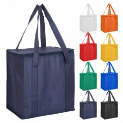 Non Woven Bags - Non Woven Cooler Bag with Zipped Lid
