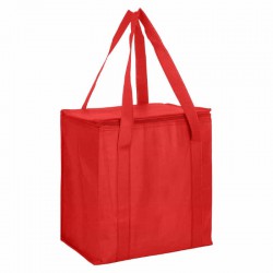 Non Woven Bags - Non Woven Cooler Bag with Zipped Lid