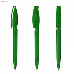 Plastic Promotional Pens - Rodeo Transparent Plastic Pen