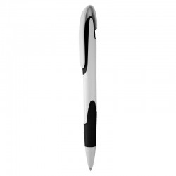 Plastic Promotional Pens - Keely White Plastic Pen