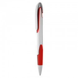 Plastic Promotional Pens - Keely White Plastic Pen