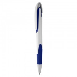 Plastic Promotional Pens - Keely White Plastic Pen