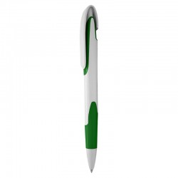 Plastic Promotional Pens - Keely White Plastic Pen