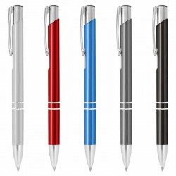 Metal Promotional Pens - Euroauz Shiny Metal Pen