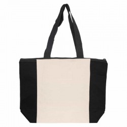 Cotton & Calico Tote Bags - Calico Zip Shopper