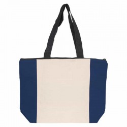 Cotton & Calico Tote Bags - Calico Zip Shopper