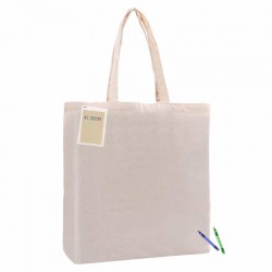Cotton & Calico Tote Bags - Colouring Calico Bag with Gusset