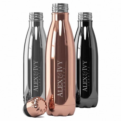Drink Bottles - Metal - Komo Precious Metal Drink Bottle 500ml